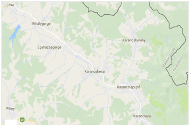 Statikus Karancskeszi térképe
