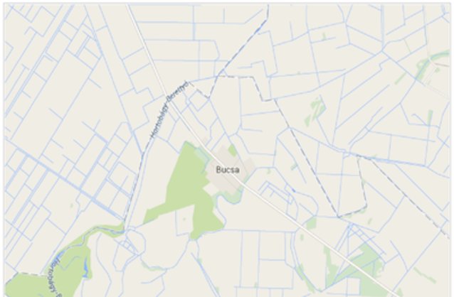 Statikus Bucsa térképe