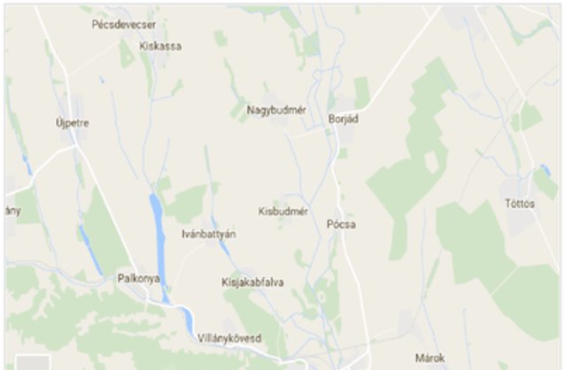 Statikus Kisbudmr térképe
